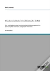 Krisenkommunikation Im Multinationalen Umfeld