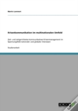 Capa do artigo Krisenkommunikation Im Multinationalen Umfeld