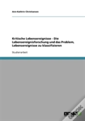 Capa do artigo Kritische Lebensereignisse  -  Die Lebensereignisforschung Und Das Problem, Lebensereignisse Zu Klassifizieren