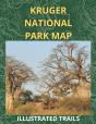 Kruger National Park Map & Illustrated Trails - Preview