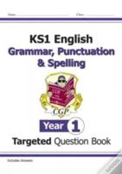 Capa do artigo Ks1 English Year 1 Grammar, Punctuation & Spelling Targeted Question Book (With Answers)