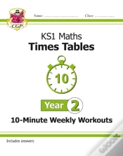 Capa do artigo Ks1 Year 2 Maths Times Tables 10-Minute Weekly Workouts