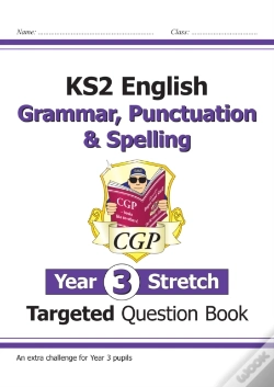 Capa do artigo Ks2 English Year 3 Stretch Grammar, Punctuation & Spelling Targeted Question Book (W/Answers)