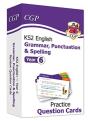 Ks2 English Year 6 Practice Question Cards: Grammar, Punctuation & Spelling - Preview