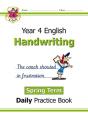 Ks2 Handwriting Year 4 Daily Practice Book: Spring Term - Preview