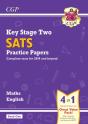 Ks2 Maths & English Sats Practice Papers: Pack 1 - For The 2025 Tests (With Free Online Extras) - Preview