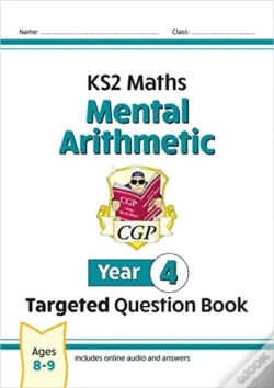 Capa do artigo Ks2 Maths Year 4 Mental Arithmetic Targeted Question Book (Includes Online Answers & Audio Tests)