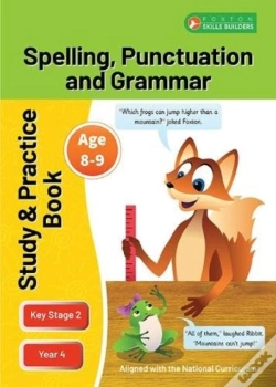 Capa do artigo Ks2 Spelling, Grammar & Punctuation Study And Practice Book For Ages 8-9 (Year 4) Perfect For Learning At Home Or Use In The Classroom