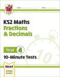 Ks2 Year 4 Maths 10-Minute Tests: Fractions & Decimals - Preview