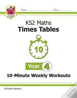 Capa do artigo Ks2 Year 4 Maths Times Tables 10-Minute Weekly Workouts