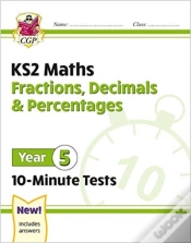 Capa do artigo Ks2 Year 5 Maths 10-Minute Tests: Fractions, Decimals & Percentages