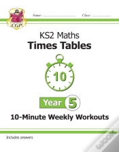 Capa do artigo Ks2 Year 5 Maths Times Tables 10-Minute Weekly Workouts