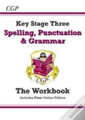 Capa do artigo Ks3 Spelling, Punctuation & Grammar Workbook (Answers Sold Separately)