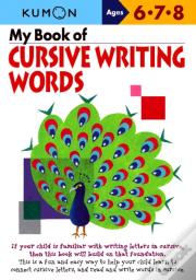 Kumon My Book Of Cursive Writing Words
