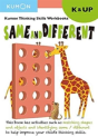 Kumon Thinking Skills Workbooks K: Same And Different - Preview