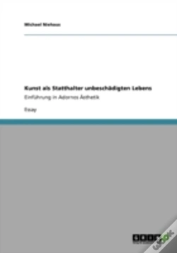 Capa do artigo Kunst Als Statthalter Unbeschadigten Lebens