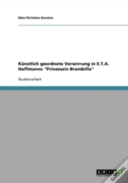 Capa do artigo Kunstlich Geordnete Verwirrung In E.T.A. Hoffmanns "Prinzessin Brambilla"