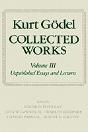 Kurt Godel: Collected Works: Volume Iii - Preview