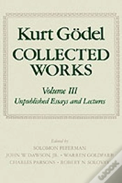 Capa do artigo Kurt Godel: Collected Works: Volume Iii