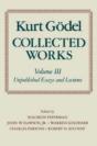 Kurt Godel: Collected Works: Volume Iii - Preview