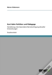 Capa do artigo Kurt Hahn Politiker Und Padagoge