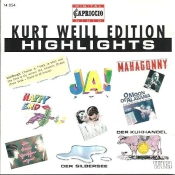Capa do artigo Kurt Weill Edition Highlights - CD