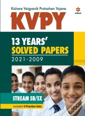 Capa do artigo Kvpy 13 Years Solved Papers 2021-2009 Stream Sb/Sx