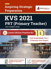 Kvs Prt (Primary Teacher) 2021 10 Full-Length Mock Test + 2 Previous Year Papers