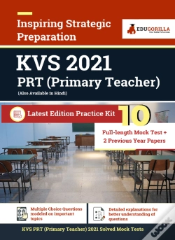 Capa do artigo Kvs Prt (Primary Teacher) 2021 10 Full-Length Mock Test + 2 Previous Year Papers