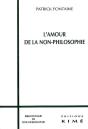 L' Amour De La Non-Philosophie - Preview