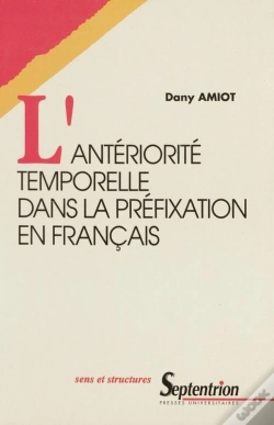 Capa do artigo L' Antériorité Temporelle Dans La Préfixation En Français (L')
