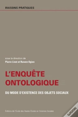 Capa do artigo L' Enquête Ontologique : Du Mode D'Existence Des Objets Sociaux