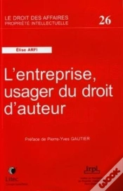Capa do artigo L Entreprise, Usager Du Droit D Auteur