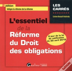 Capa do artigo L Essentiel De La Reforme Du Droit Des Obligations 2eme Edition