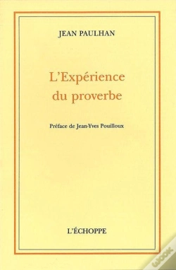Capa do artigo L' Experience Du Proverbe
