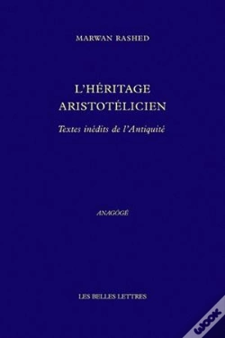 Capa do artigo L' Héritage Aristotélien : Textes Inédits De L'Antiquité