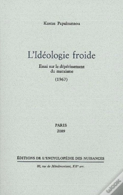 Capa do artigo L' Idéologie Froide : Essai Sur Le Dépérissement Du Marxisme