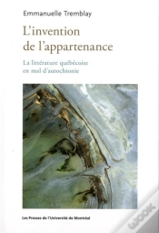 Capa do artigo L Invention De L Appartenance