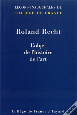 Capa do artigo L' Objet De L'Histoire De L'Art