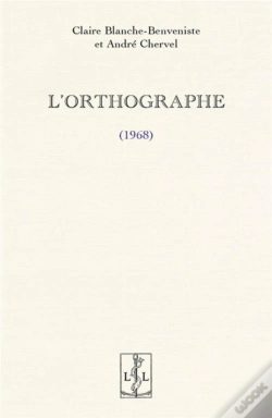 Capa do artigo L Orthographe