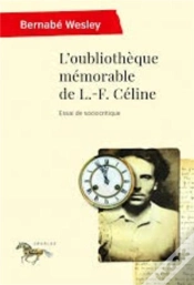 Capa do artigo L Oubliotheque Memorable De Louis-Ferdinant Celine