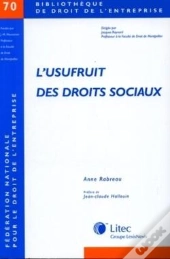 L Usufruit Des Droits Sociaux N°70