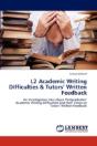 L2 Academic Writing Difficulties & Tutors' Written Feedback - Preview