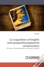 Capa do artigo L2 Acquisition Of English Verb-Prepositional/Particle Constructions