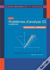 L3m1 ; Problèmes D'Analyse Ii ; Exercices Corrigés