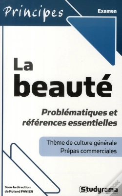 Capa do artigo La Beauté; Prépas Commerciales 2008/2009