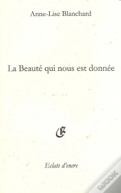 Capa do artigo La Beaute Qui Nous Est Donnee