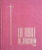 La Bible De Jerusalem Gros Caracteres Toile Sangria - Preview