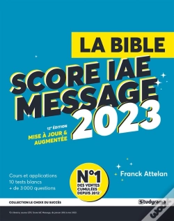 Capa do artigo La Bible Du Score Iae Message 2023 - 12e Edition