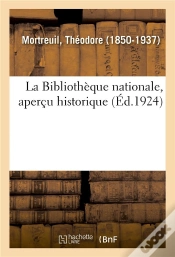 Capa do artigo La Bibliotheque Nationale, Apercu Historique